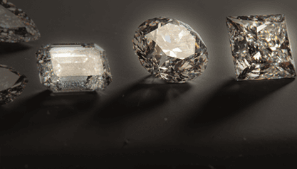 Diamonds, the mesmerising shape shifters