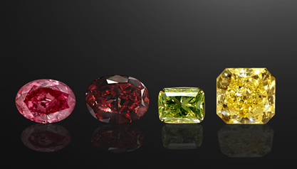 Coloured Diamonds – How do they get their colour?