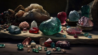 Spiritual Benefits of Semi-precious Gemstones
