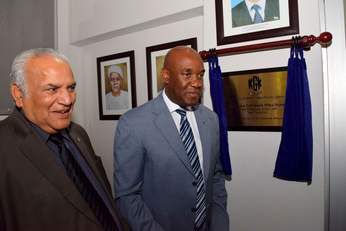 Kgk Opens Diamond Cutting & Polishing Factory In Gaborone, Botswana